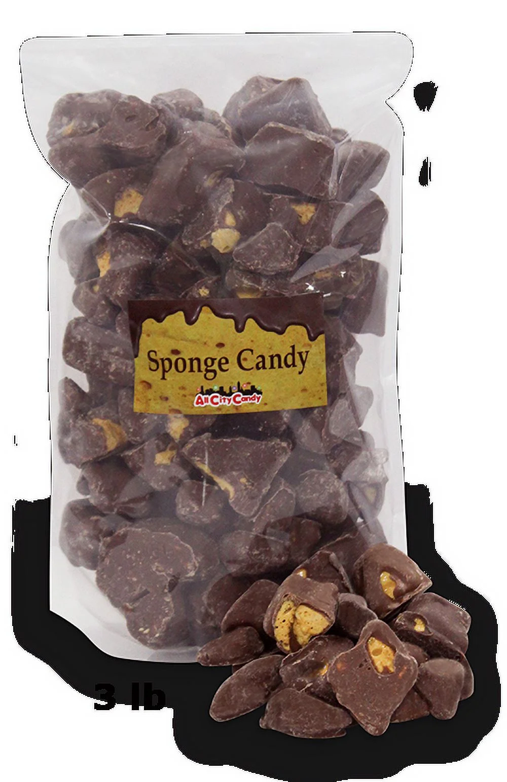 Milk Chocolate Sponge Candy Bulk Bags