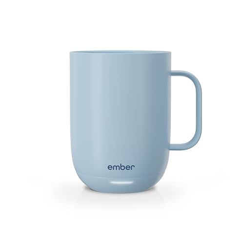 Ember Temperature Control Smart Mug 2, 14 Oz, App-Controlled Heated Coffee Mug with 80 Min Battery Life and Improved Design, Black
