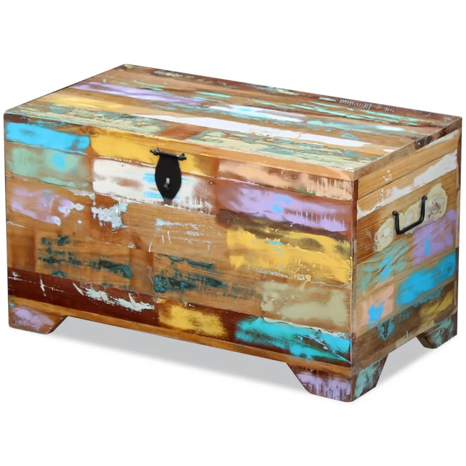 Anself Storage Chest Solid Reclaimed Wood