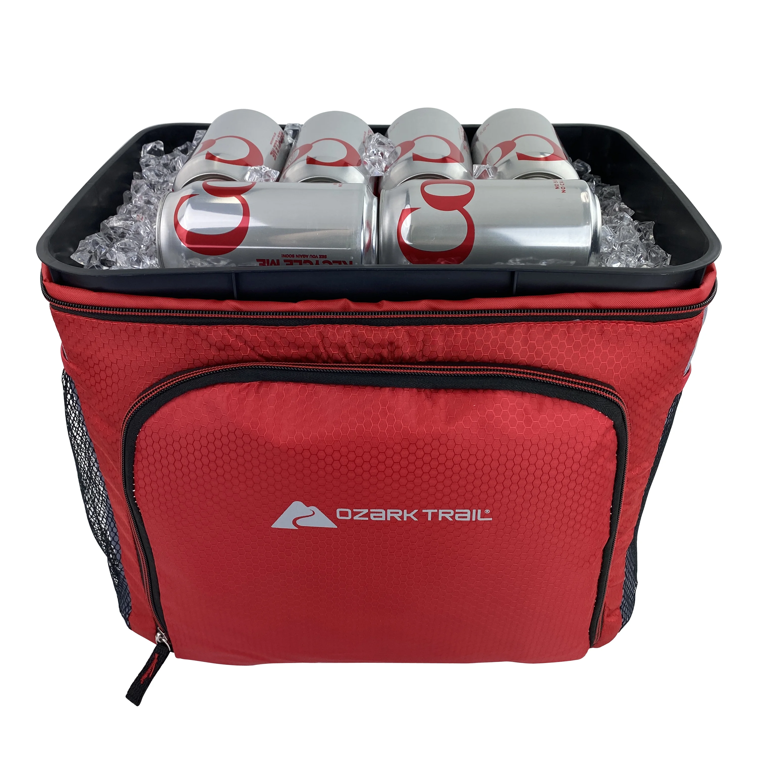 Ozark Trail 36 Can Soft Sided Cooler, Red