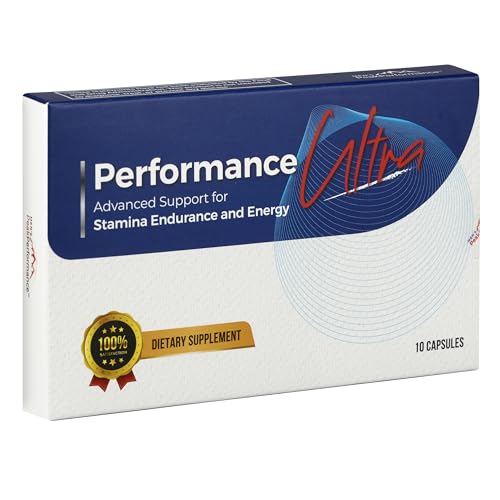 Ultimate Men’s Endurance Formula Supplement – Enhance Energy, Strength, Stamina & Performance - Potent Blend of Horny Goat Weed, Ashwagandha, Tongkat Ali, & Maca – 10 Capsules