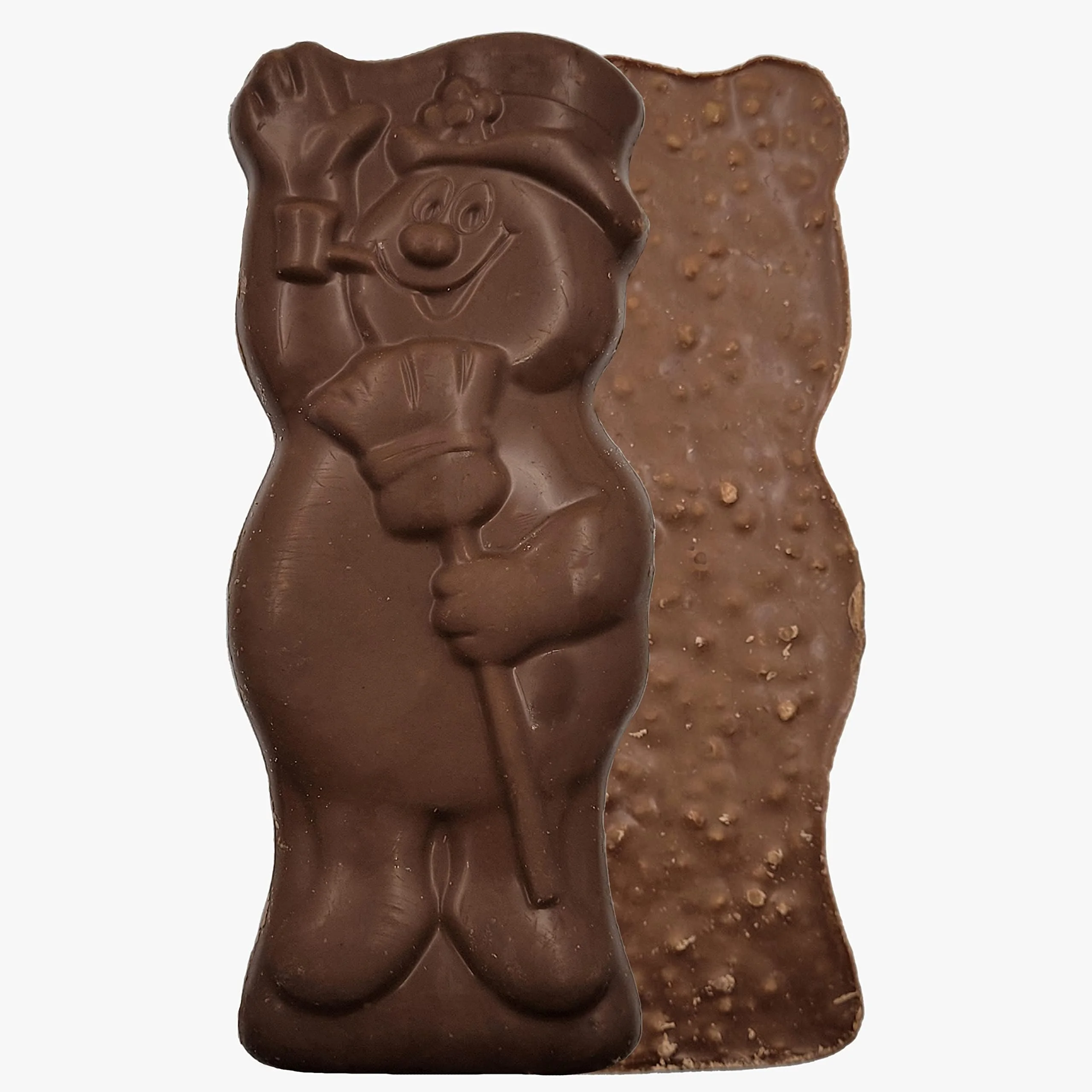 Large Christmas Chocolate Snowman Holiday Treats, Solid Smooth Milk Chocolate, Party Bag Fillers, Individually Wrapped Foils, Kosher Certified Dairy, 3Oz (12-Pack)