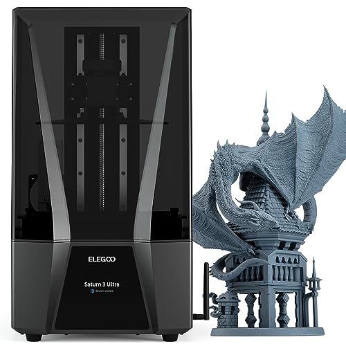 ELEGOO Saturn 4 Ultra 16K Resin 3D Printer with 10