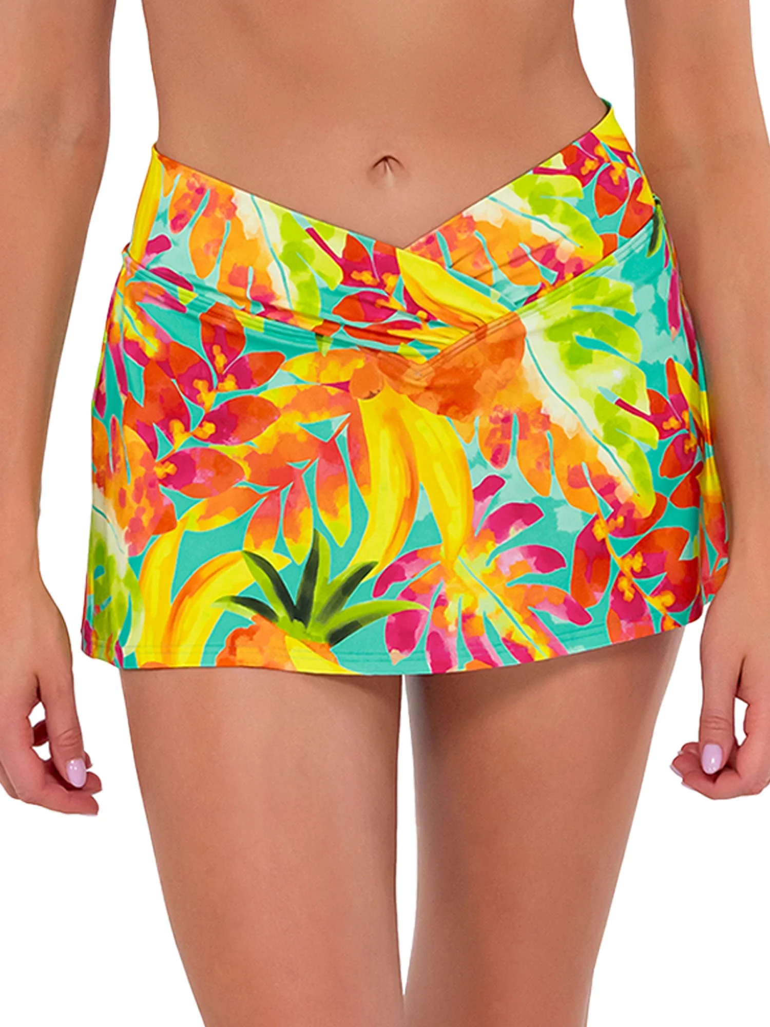Sunsets Swimwear Lush Luau Summer Lovin' Swim Skirt