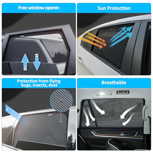 XCBYT Mesh Window Car Sunshade