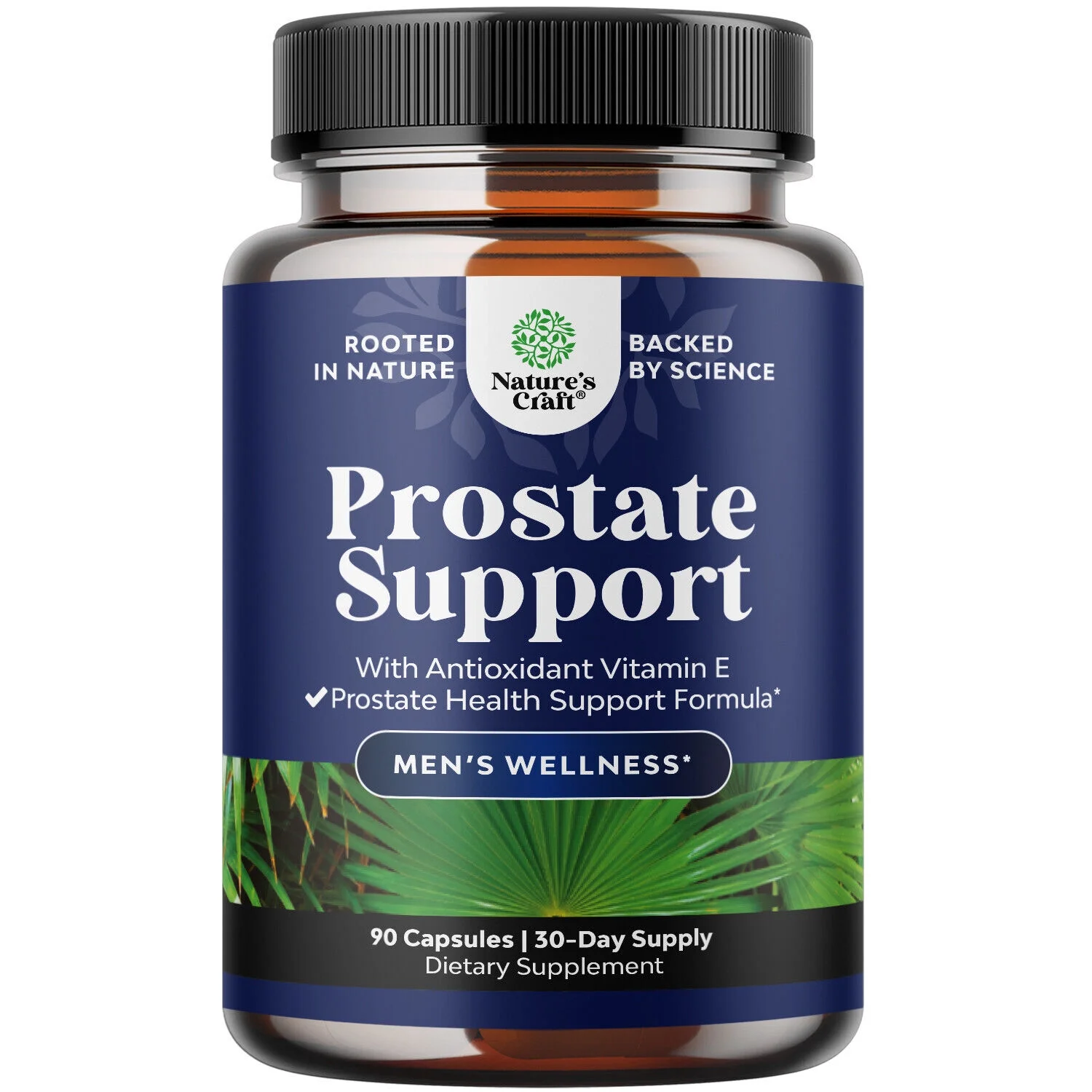 Herbal Prostate Health Supplements for Men - with Beta Sitosterol Selenium 90ct
