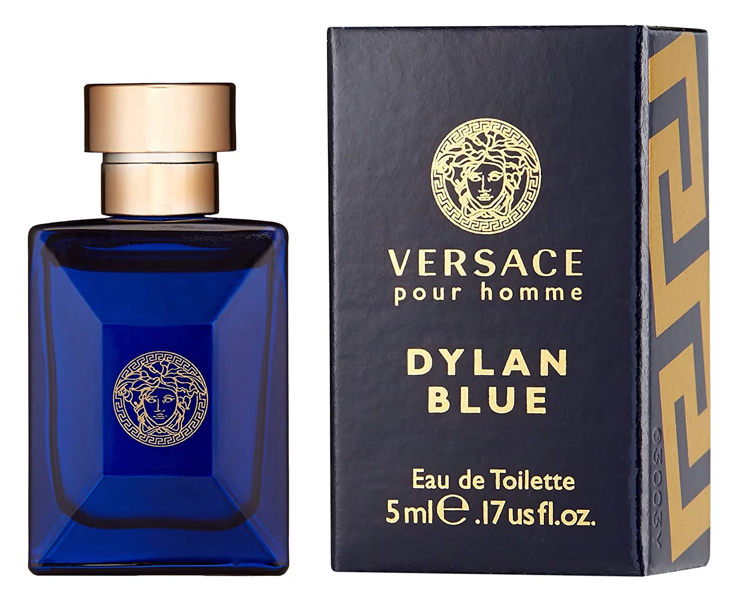 Dylan Blue By Versace Eau de Toilette Spray For Men 0.17 oz (Pack of 4)