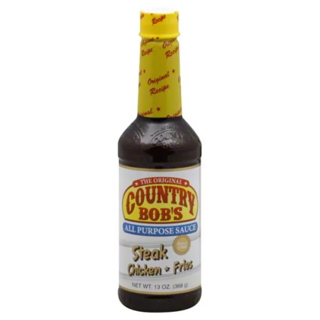 COUNTRY BOBS ALL PURPOSE SAUCE-13 OZ -Pack of 12