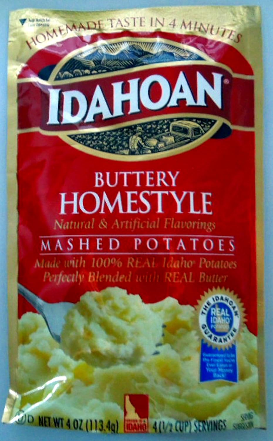 Idahoan Buttery Homestyle Mashed Potatoes- 3 of 4 OZ