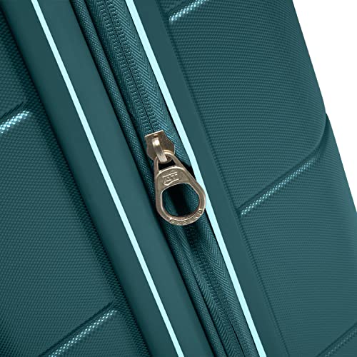 American Tourister Stratum 2.0 Expandable Hardside Luggage with Spinner Wheels, Purple Haze, Carry-on