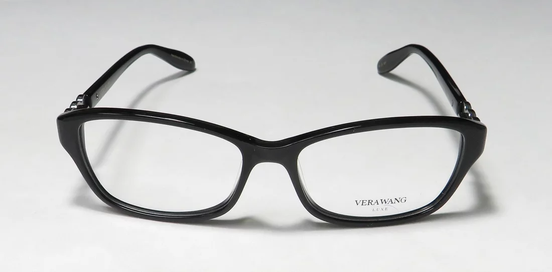 VERA WANG Eyeglasses ELGANTINE Black 52MM