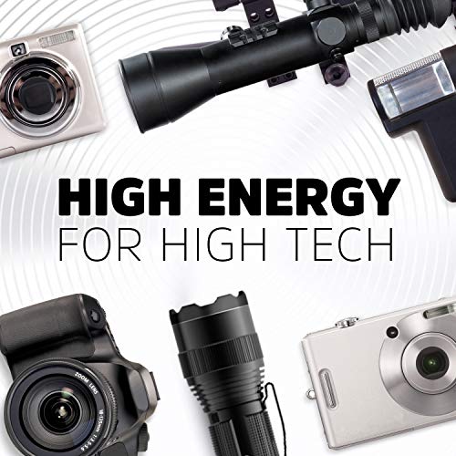 Energizer 123 Lithium Batteries, 3V CR123A Lithium Photo Batteries (12 Battery Count) - Packaging May Vary