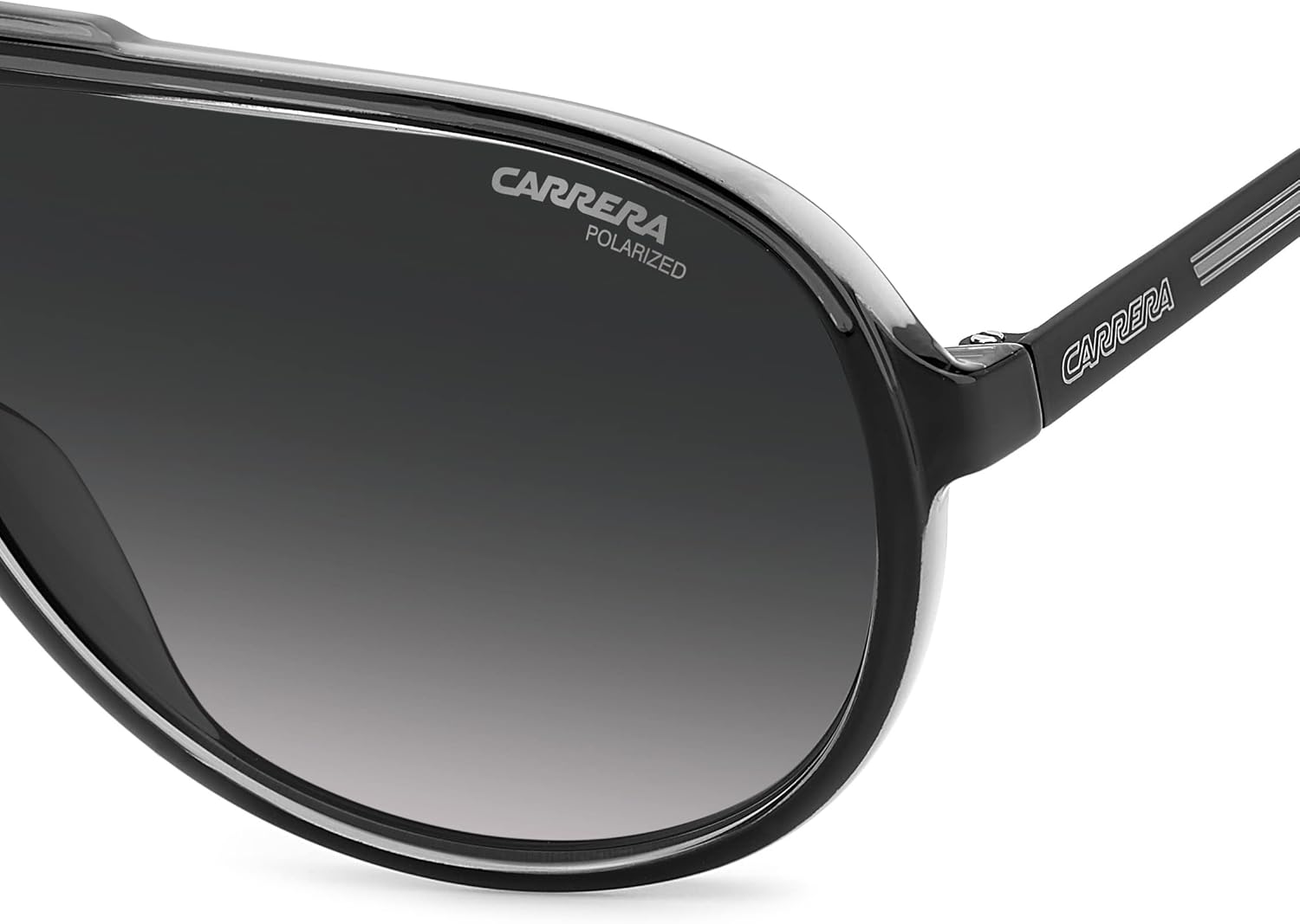 Carrera Polarized Grey Shaded Pilot Men's Sunglasses 1050/S 008A/WJ 63