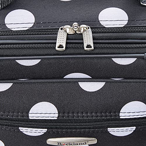 Rockland Fashion Expandable Softside Upright Luggage Set, Charcoal, 2-Piece (14/19)