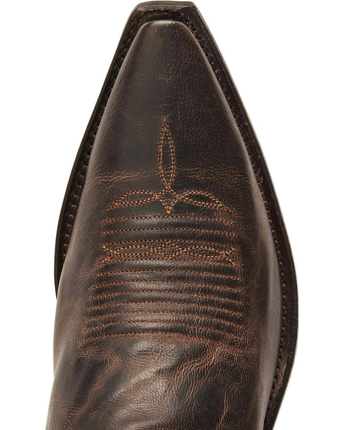 Lucchese M1002 (Chocolate Madras Goat) Cowboy Boots