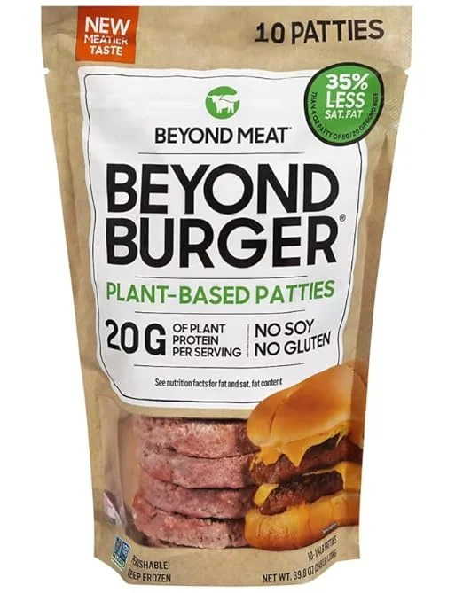 Beyond Meat Plant-Based Burger Patties, 10 ct./ 40 oz - Pack of 2