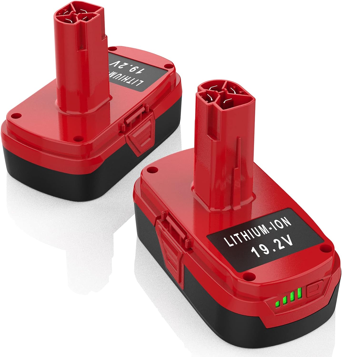 energup 2Pack 19.2V Battery for Craftsman 19.2Volt Battery 3.5Ah Lithium for Craftsman C3 XCP Battery for 130279005 1323903 130211004 11045 315.115410 315.11485 for 19.2V Craftsman Battery