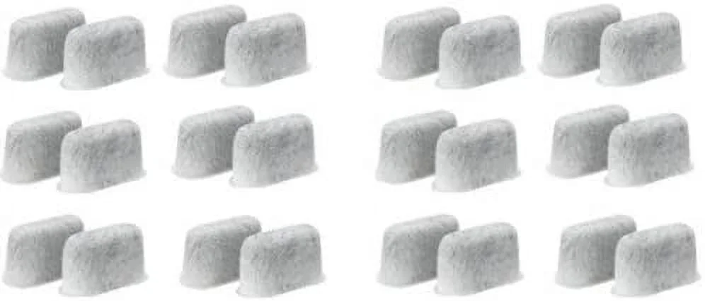 24 Replacement Charcoal Water Filters For Cuisinart Coffee Machine by