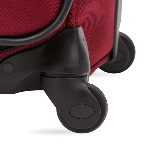 SwissGear Sion Softside Expandable Roller Luggage, Teal, 3 Piece Set (21/25/29)