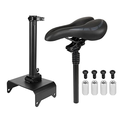 MIMIRACLE Electric Scooter Seat Saddle for Ninebot F Series F20 F25 F30 F40, Height Adjustable Shock Absorbing Replacement Accessories
