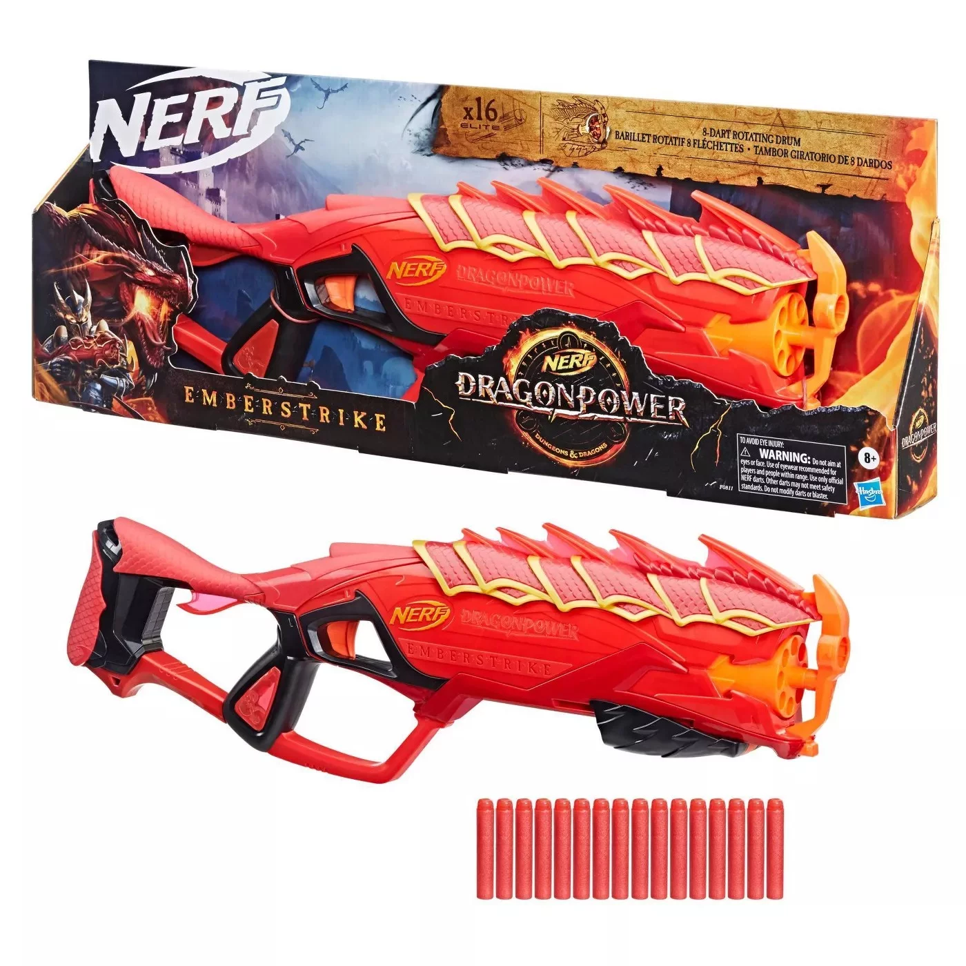 NERF 30395520 DragonPower Emberstrike Blaster