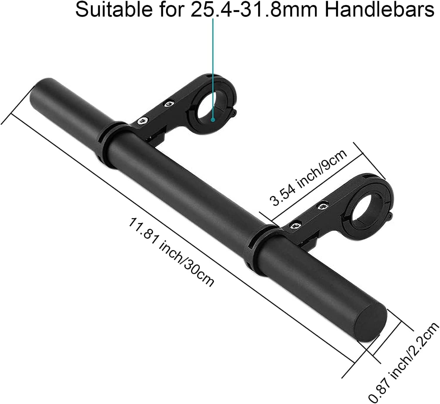 Bike Handlebar Extender, Bicycle Handlebar Extension 11.8