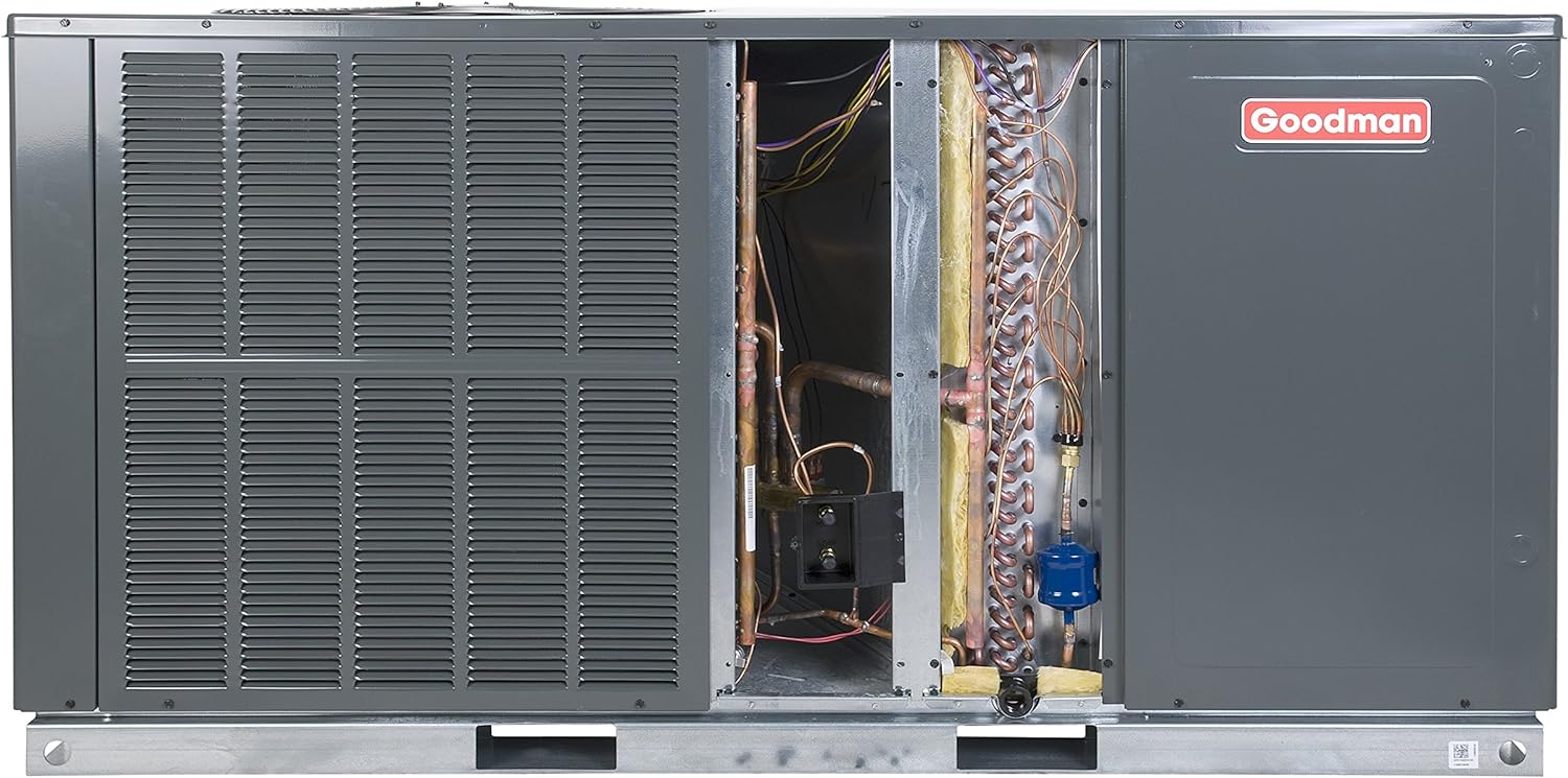 Goodman 4 Ton 14 SEER Package Air Conditioner System R-410a GPC1448H41