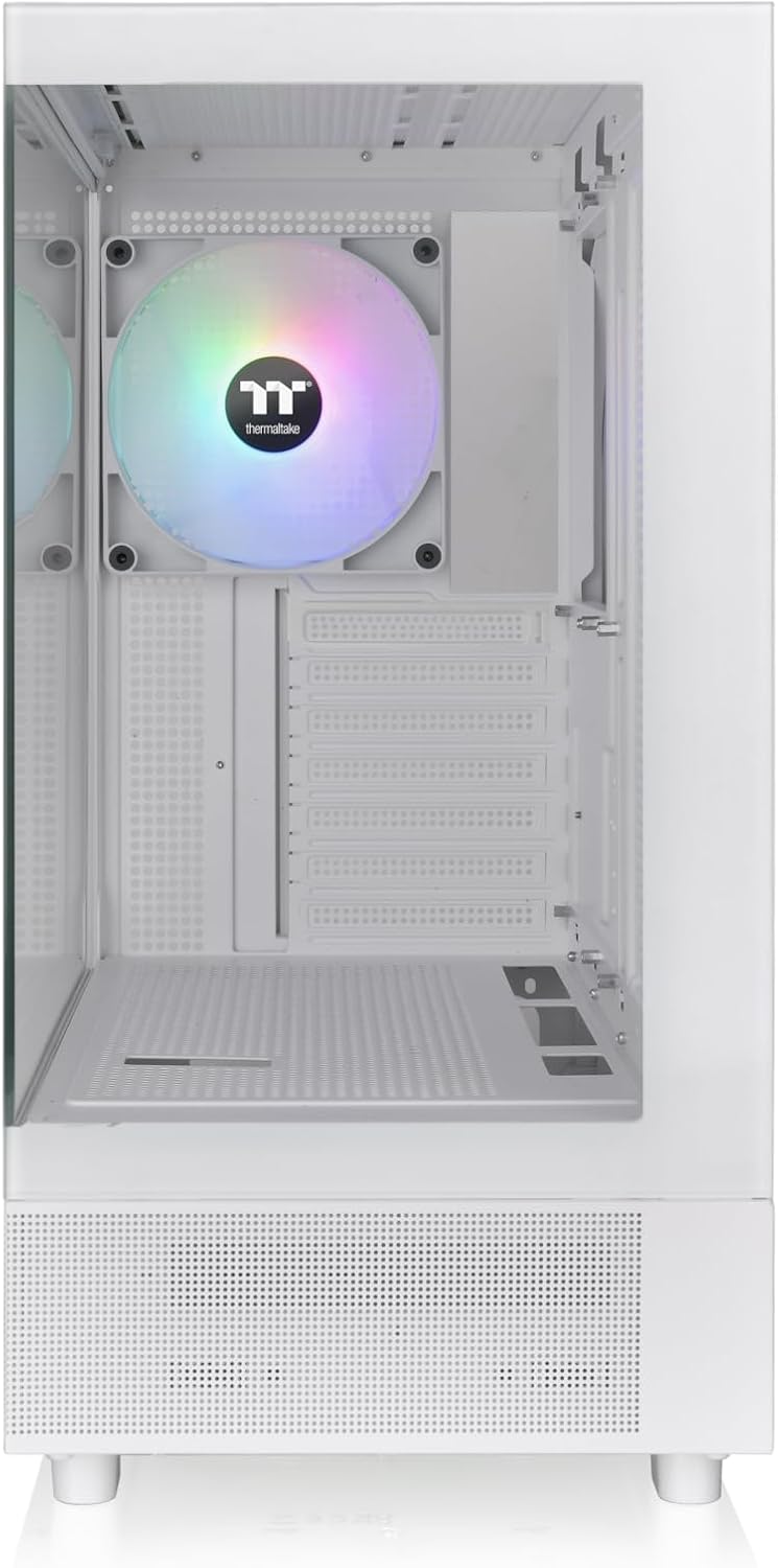 Thermaltake View 270 TG ARGB Snow/ATX Computer Case/ 1 x140mm Pre-Installed ARGB Fan/ 2 Year Warranty