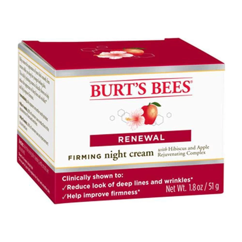 Burt's Bees Renewal Night Cream, 1.8 Ounces