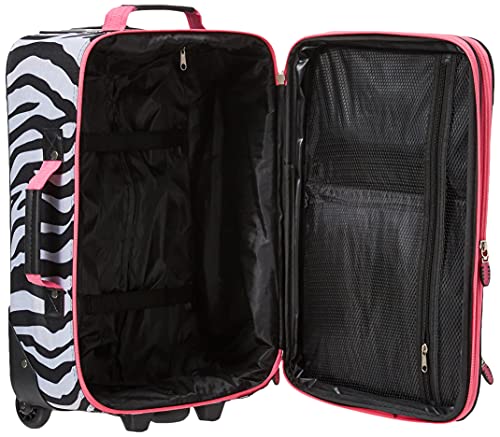 Rockland Fashion Expandable Softside Upright Luggage Set, Charcoal, 2-Piece (14/19)