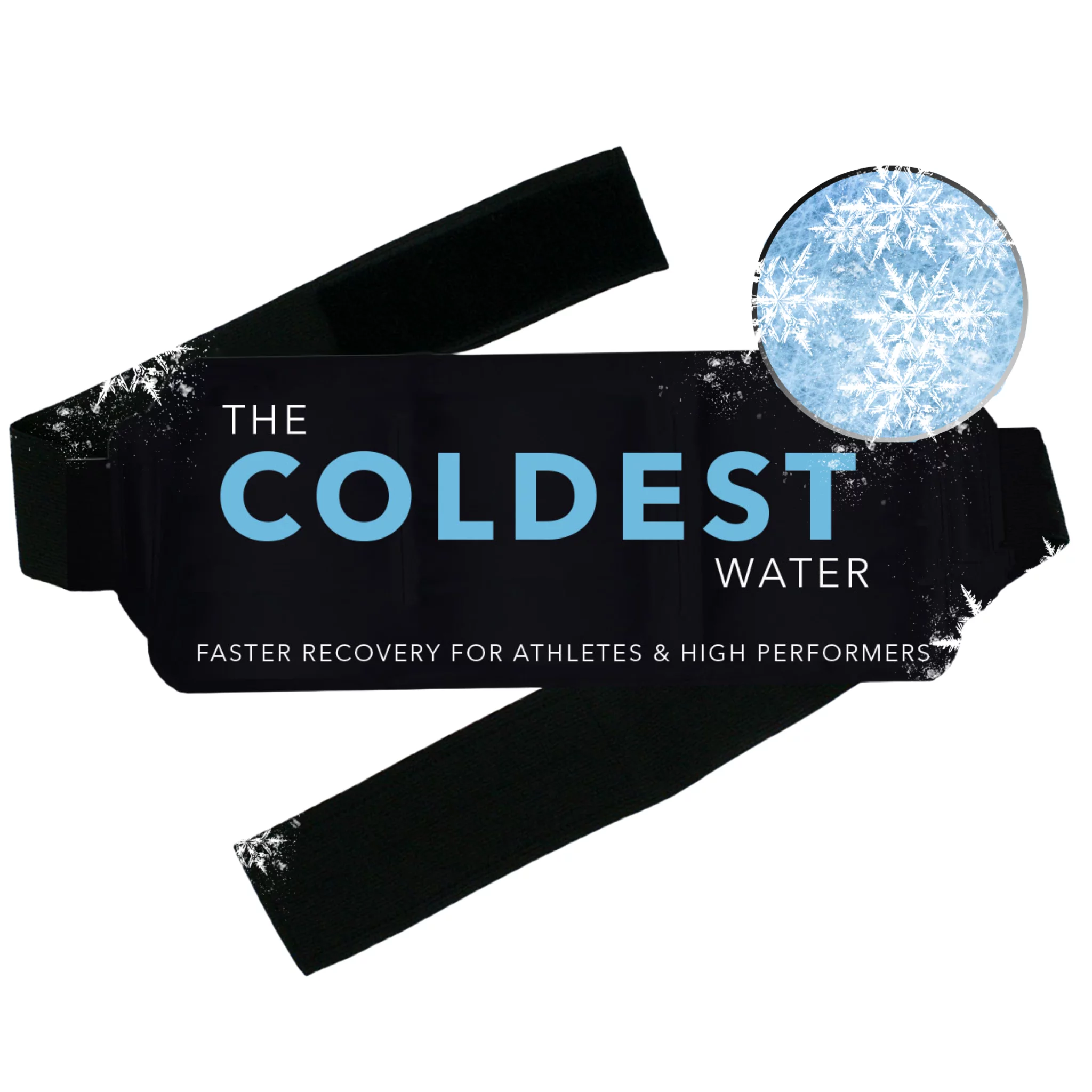 The Coldest Ice Pack Gel Reusable - Hot + Cold Therapy - Flexible Compress Best for Back Pain Hip Shoulder Neck Ankle Sprain Recovery, Muscle Injury Medical Grade (5.6