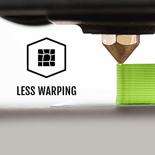 HATCHBOX 1.75mm Black PLA 3D Printer Filament, 1 KG Spool, Dimensional Accuracy +/- 0.03 mm, 3D Printing Filament