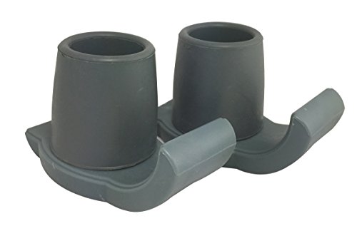 Drive Medical 2-Button Folding Walker with Essential Medical Supply Pop & Glide Walker Skis