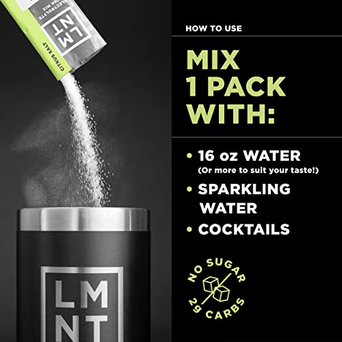 LMNT Zero Sugar Electrolytes - Variety Pack | Drink Mix | 12 Count