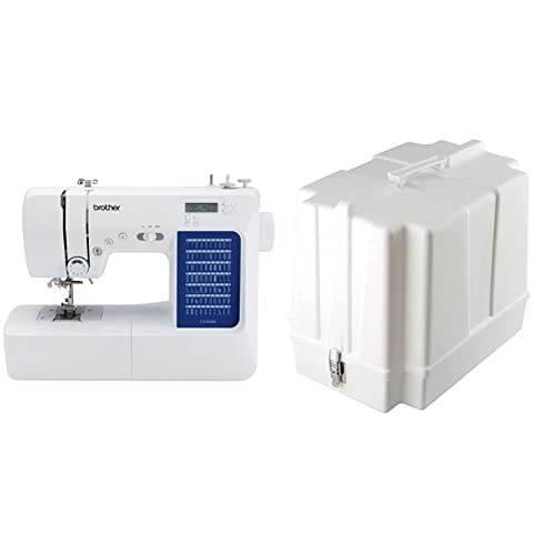 Brother CS7000X Computerized Sewing and Quilting Machine, 70 Built-in Stitches, LCD Display, Wide Table, 10 Included Feet, White