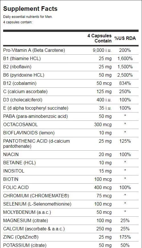 Esteem TOTAL MAN - 90 Capsules