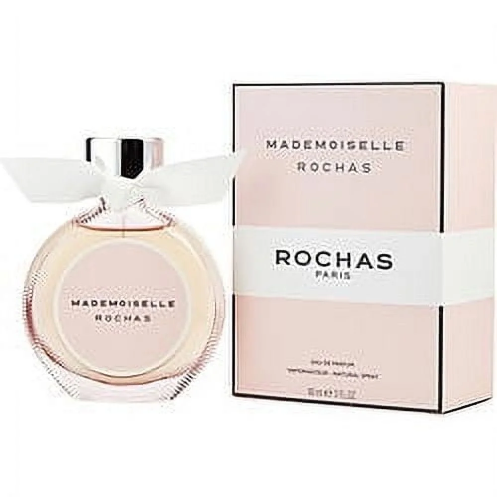 ( PACK 3) MADEMOISELLE ROCHAS EAU DE PARFUM SPRAY 3 OZ By Rochas