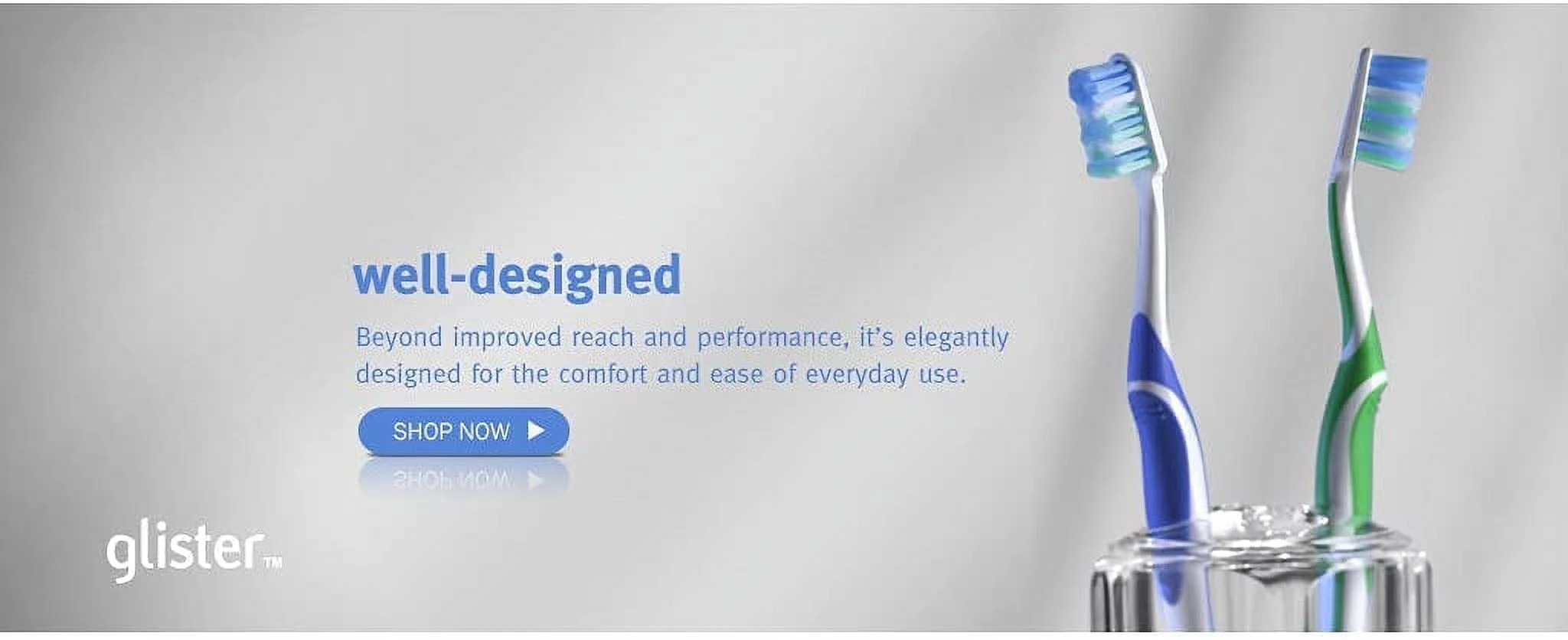 Amway Glister Advanced Toothbrush (4 Brushes)