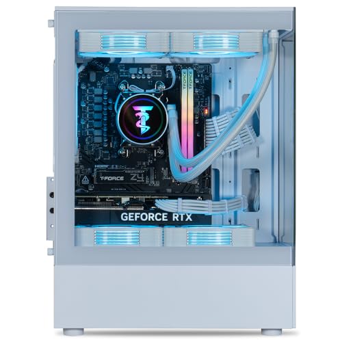 ViprTech Reaper 3.0 Liquid-Cooled PC - AMD Ryzen 7 7700 (5.3Ghz Turbo), RTX 4070 Super 12GB, 32GB DDR5 6400, 2TB NVMe SSD, 800W Gold, VR-Ready, WiFi BT, Win 11, Gaming Desktop Computer Black