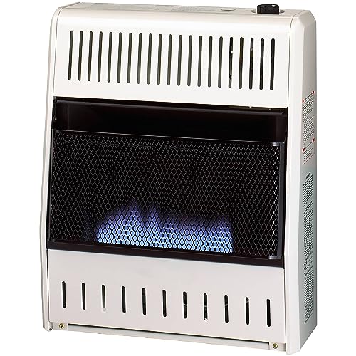ProCom Heating Liquid Propane Ventless Blue Flame Heater With Base Feet - 30,000 BTU, Manual Control - Model# ML300HBA-B