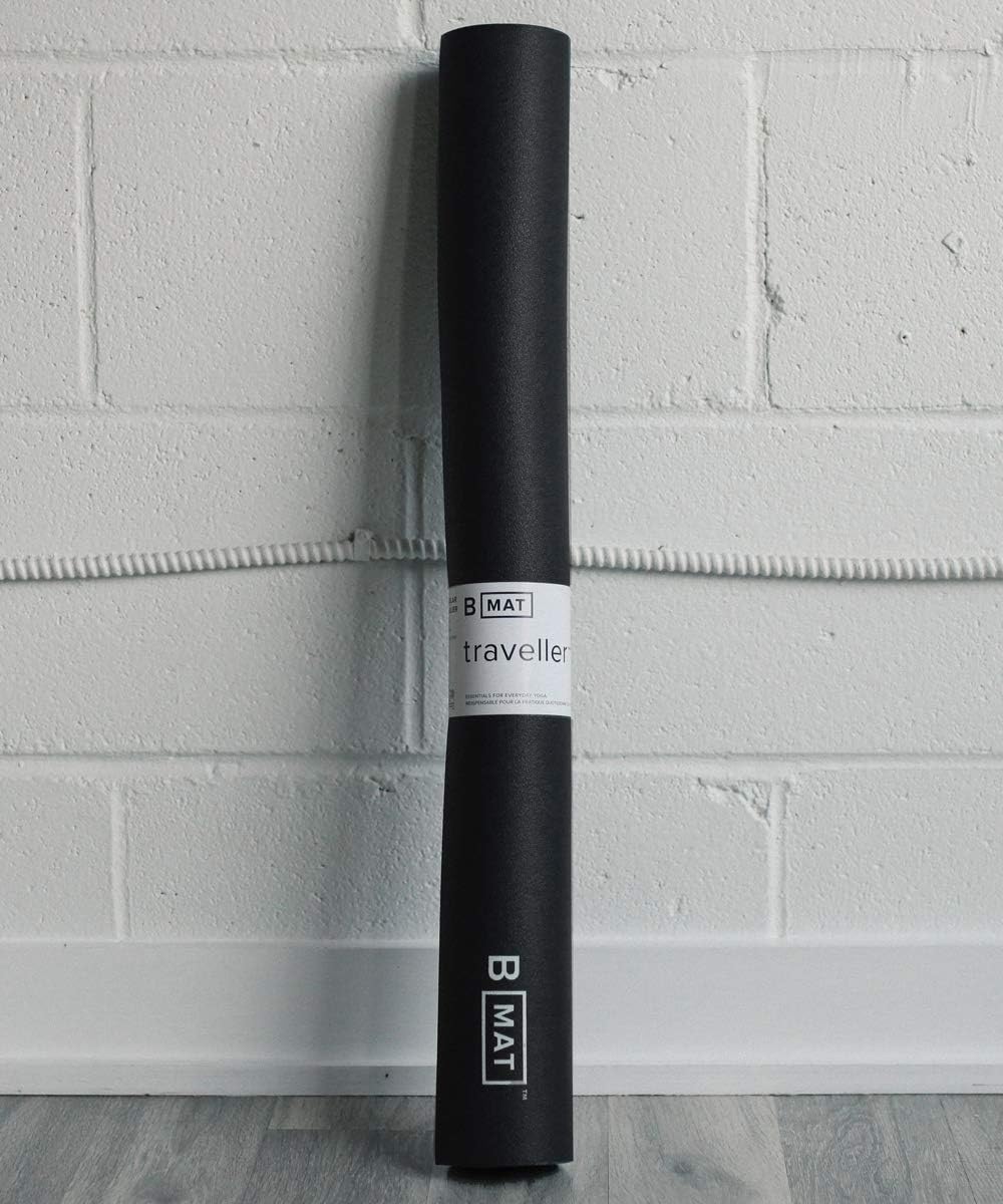 B Yoga Black Traveller Mat, 1 EA