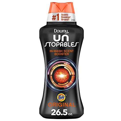 Downy Unstopables Laundry Scent Booster Beads for Washer, Tide Original Scent, 26.5 oz