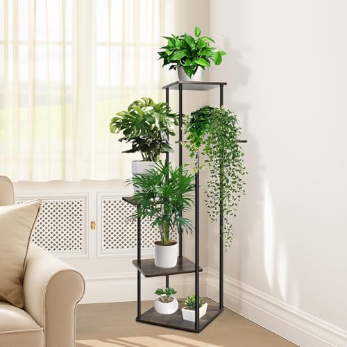 3-Tier Wooden Plant Stand - Small and Sturdy Shelf for Indoor and Outdoor Flower Pot Display, Perfect for Corners, Desks, and Tables
