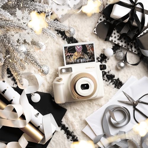 Fujifilm INSTAX Wide 300 Instant Film Camera, Toffee/Creme