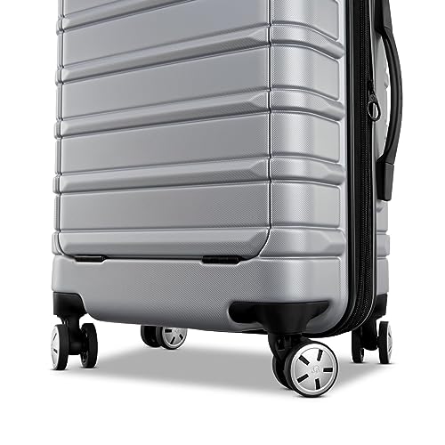 Samsonite Omni 2 Hardside Expandable Luggage with Spinner Wheels, 2-Piece Set (19/24), Lagoon Blue