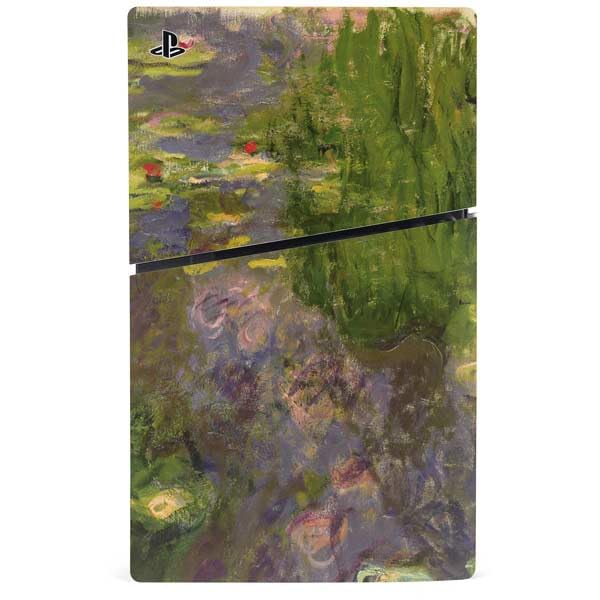 Skinit Decal Gaming Skin Compatible with PS5 Slim Disk Console - Officially Licensed Green Wheat Fields by Vincent Van Gogh Design