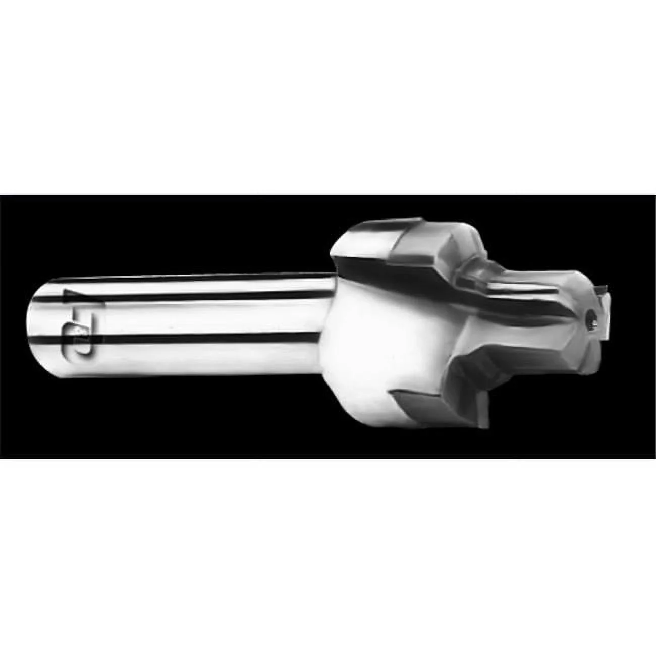 Carbide Tipped Straight Shank for Steel Port Contour Cutter - M12 x 1.5 Thread - 0.50 Shank - 3.25 OAL