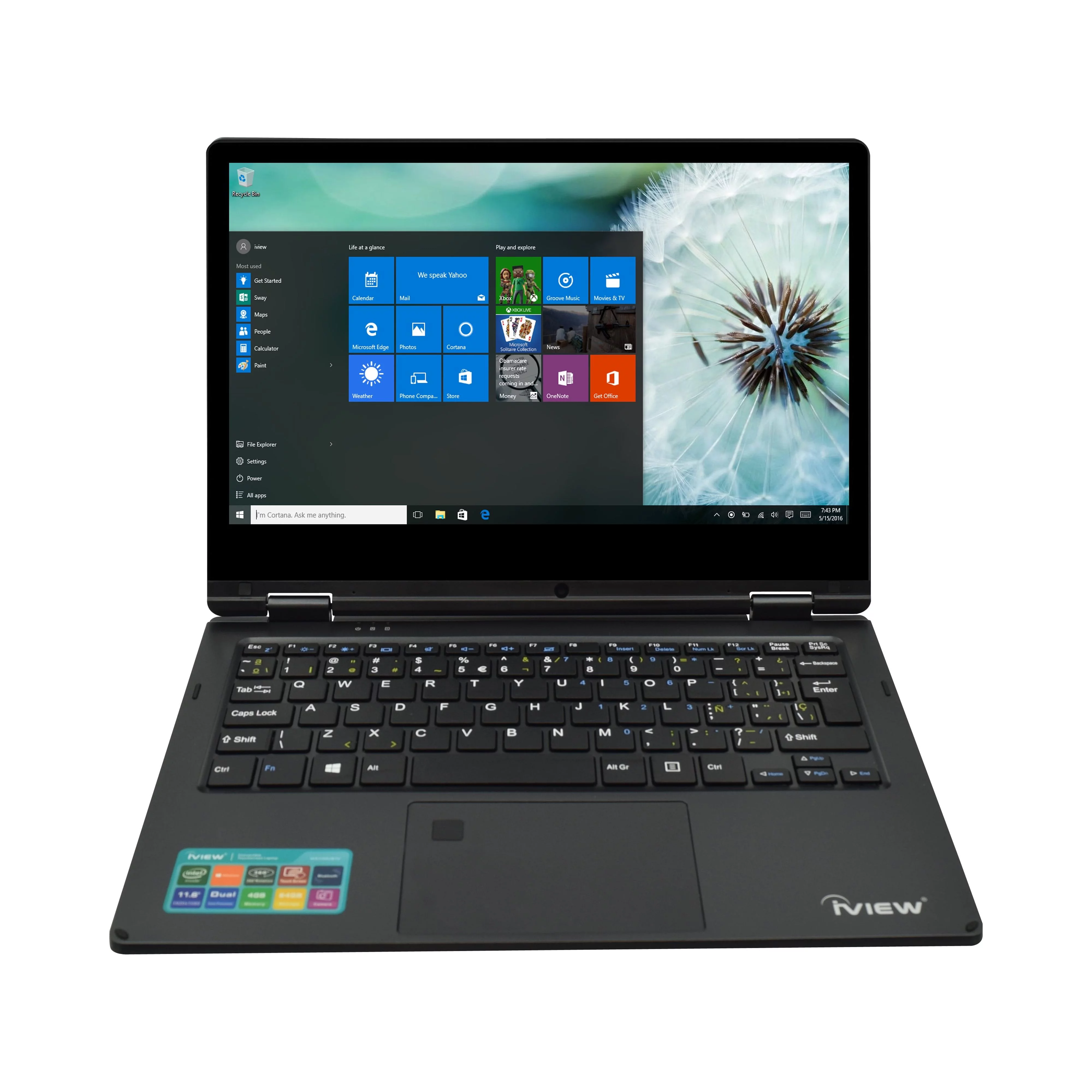 IVIEW-Maximus IV Ultra-Slim 11.6