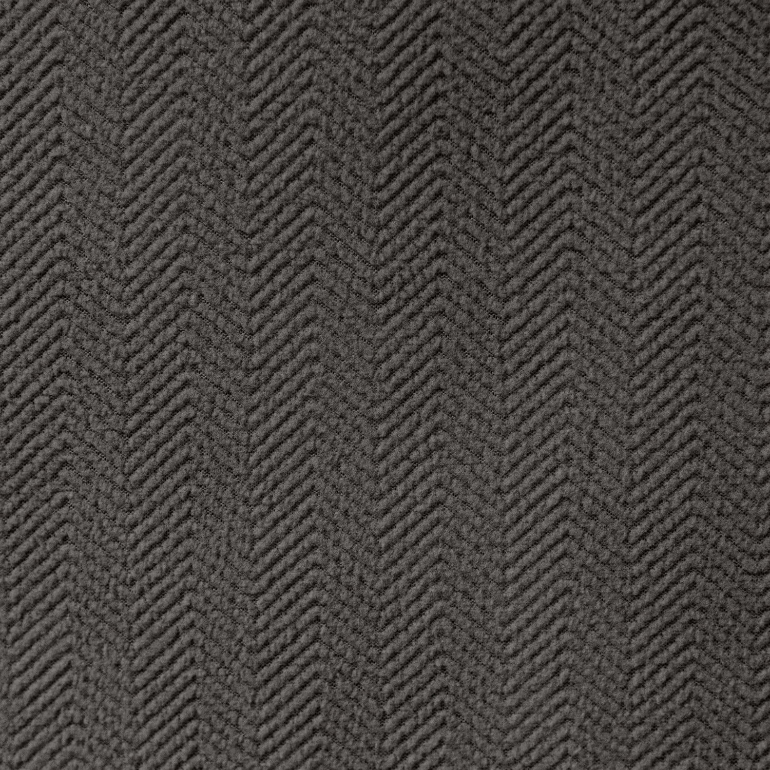 Mainstays Herringbone Stretch-to-Fit Sofa Slipcover, 1-Piece, Charcoal Gray