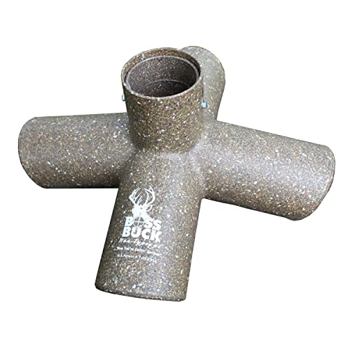BOSS BUCK Protein 4 Way Gravity Head | Hunting Durable Gravity Feed Delivery System with 4 Feeding Tubes for 4 Legged Game Feeder